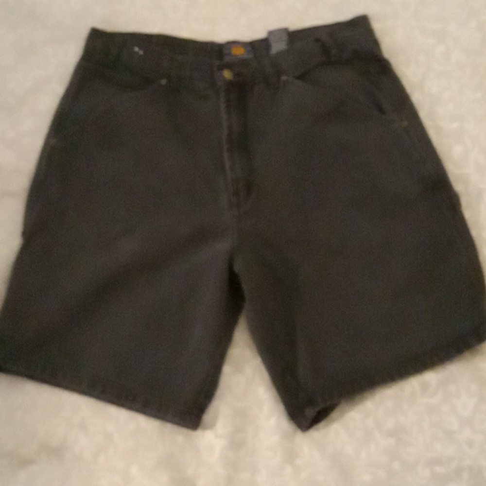 SHORTS, Men's,  W38, black Denim, ROUTE 66